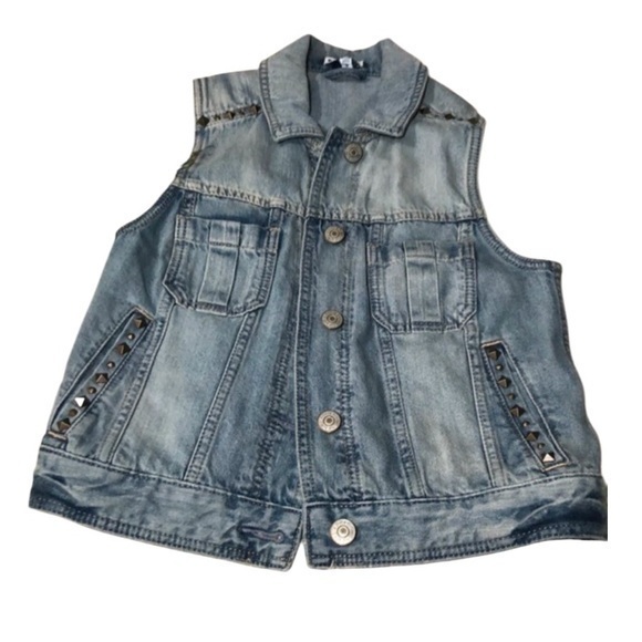 EXPRESS Denim Vest | XS - Picture 1 of 8